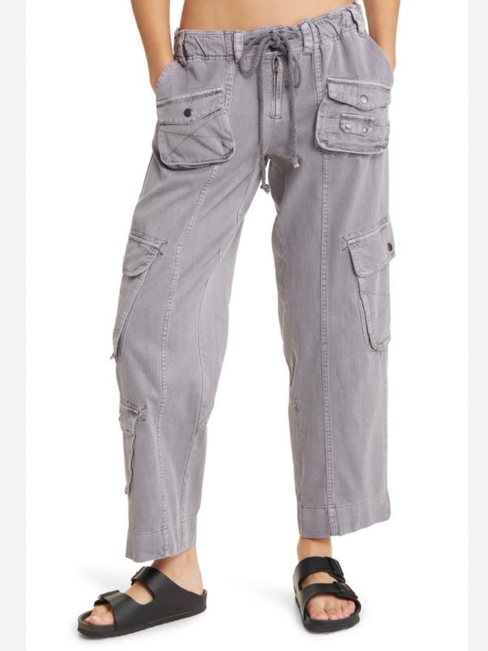 Free people Tahiti cargo pants sz small